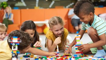 Children Playing With Toys